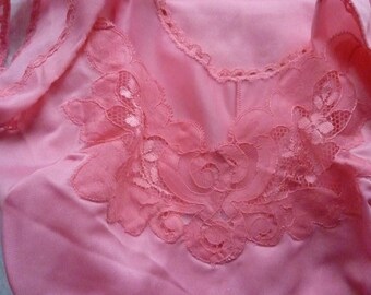 Vintage combination candy pink * size 42 * nylon