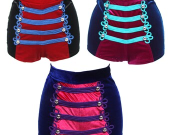 High waisted military hotpants - fairylove
