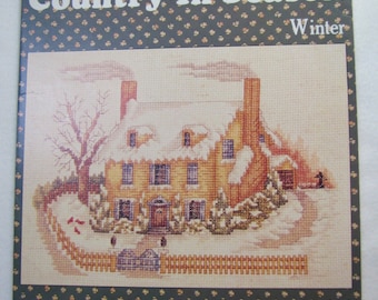 Creative Keepsakes "Country In Season Winter" Cross Stitch Booklet