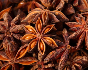 STAR ANISE - 4 oz. - Whole Herbs Organic Natural Wiccan Potpourri Potions Botanical