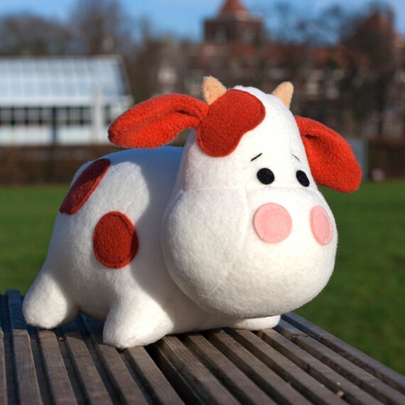 cow plush sewing pattern