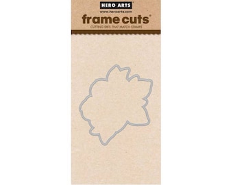 Hero Arts: DI482 Flowering Magnolia Frame Cuts, Stamping, Die, 2018 Spring Catalog, Paper Crafting, Scrapbooking, Cardmaking