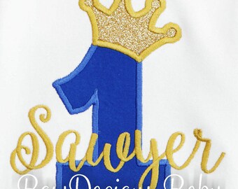 Boys Birthday Shirt, King Birthday Shirt, Birthday Boy Shirt, Birthday King, Birthday Party Shirt, Prince 1st Birthday Shirt, Custom Prince