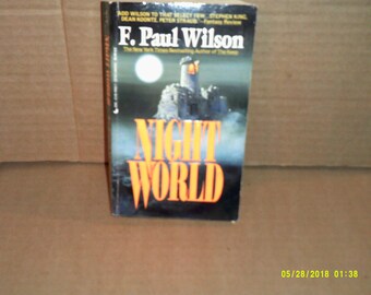 Night World F. Paul Wilson Jove 1993 Rare!!!