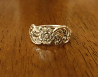 Sterling Silver Spoon Ring