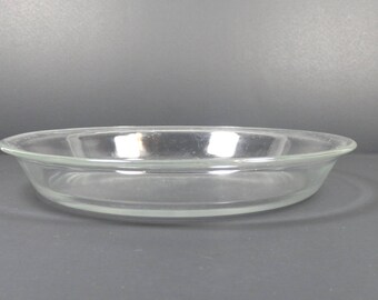 Vintage Pyrex Clear Glass Pie Plate