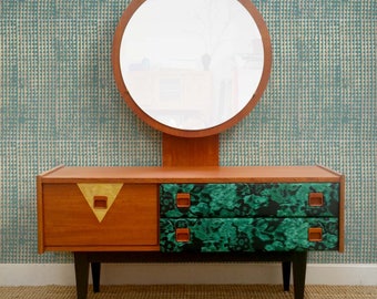 Mid century teak dressing table