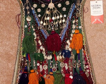 Nomad Traditional Kuchi Ethnic Ceremonial Child's Garment, #898