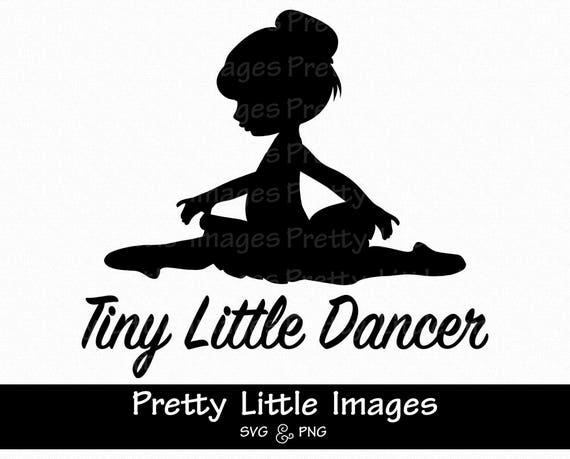 Download Tiny Little Dancer Ballerina SVG PNG Cut File, Cricut ...