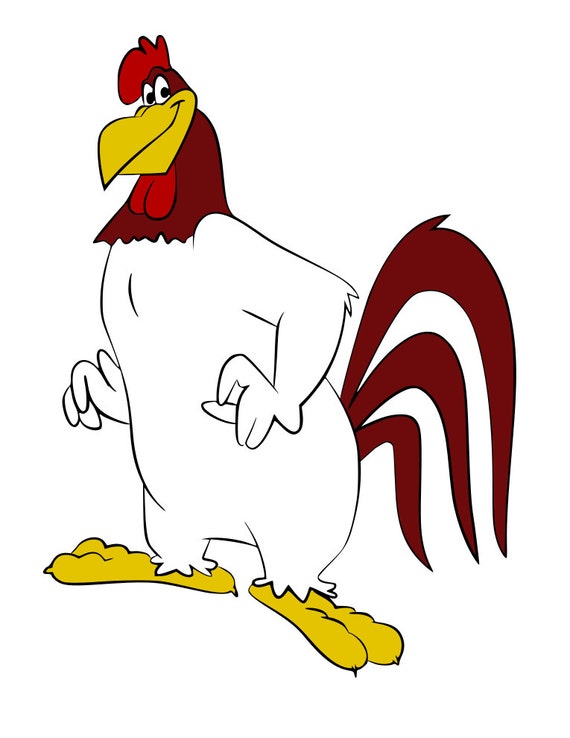 Foghorn Leghorn and Henery Hawk Looney Toones svg files