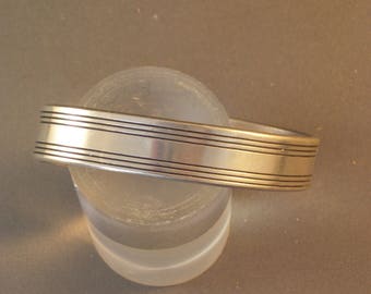Vintage Pewter Cuff Bracelet