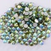 Non Hotfix Rhinestones, Olivine AB Rhinestones, Glue Fixed Rhinestones, Nail Room Rhinestones, Craft Supplies 288-1440pcs ss3-ss30 FRN47