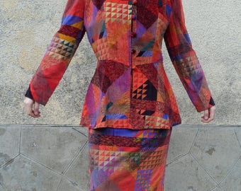 CHACOK VELVET suit size 34/36 fr XS size 0
