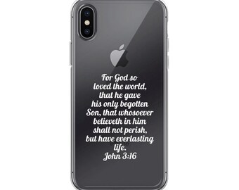 John 3:16 iPhone X Case