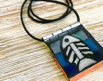 Upcycled Mosaic Necklace