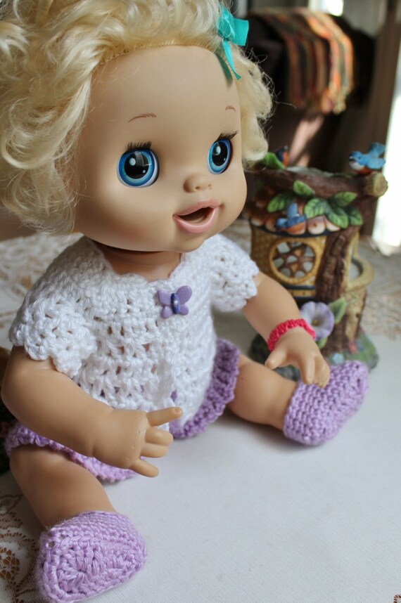 2 PDF PATTERN Crochet 16 17 inch Hasbro Baby Alive My Baby