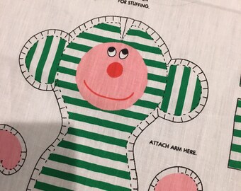 Monkey stripped FABRIC PANEL springs mill 1976