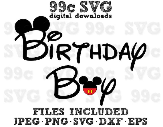 Free Free Birthday Mickey Svg 64 SVG PNG EPS DXF File