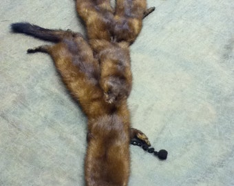 Vintage Mink Fur Wrap