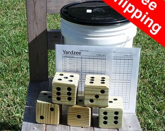 Free Shipping! Yardzee - Giant Yahtzee
