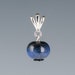 Miscarriage Pendant Glass Blueberry Jewelry, Easter gift keepsake memorial remembrance baby loss infant loss sympathy