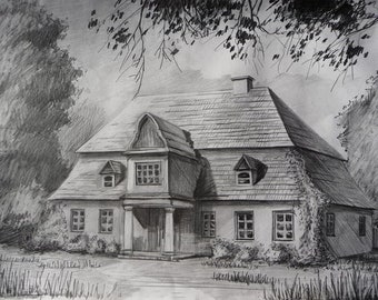Pencil sketches done to order