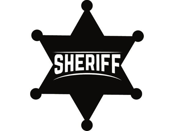 Sheriff Badge 3 Cowboy Western Rodeo Wild West Wrangler