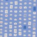 S.S. Bluebird Notes in Blue From Cotton+Steel