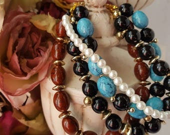 Multistrand Beaded Bracelet