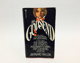 Vintage Horror Book The Godsend by Bernard Taylor 1977 Movie Tie-In Edition Paperback