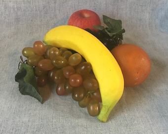 Vintage 1970s Plastic Fruit, Artificial Fruit