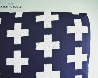 Fitted Crib Sheet (Crossed Impression in Night) - Gender Neutral Baby Bedding - Modern Baby - Nursery Fitted Sheet