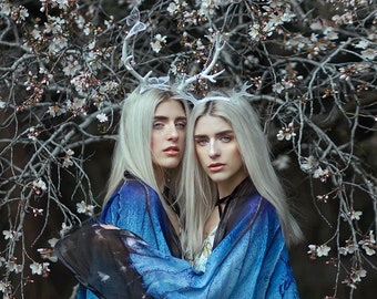 Blue Morpho Butterfly cape wings - Butterfly Wings Blue Morpho scarf