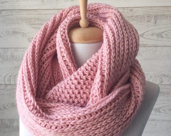 Scarf, infinity scarf, Winter Scarf, Cowl, Knit Scarf , man scarf, women scarf, Many Colors