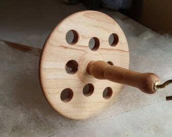 Maple - Top Whorl Drop Spindle id # 7n19m01