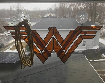 Wonder Woman Suncatcher w/ Lasso