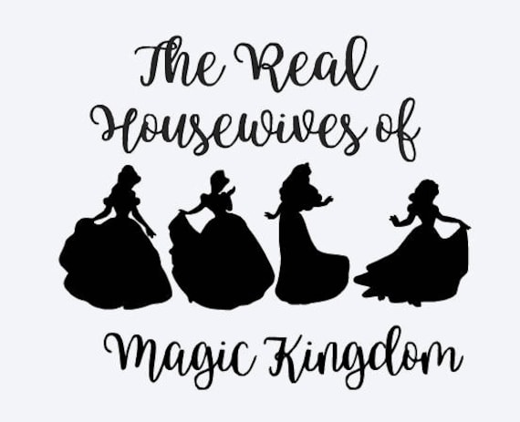 Download SVG the real housewives of magic kingdom disney princess