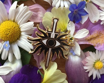 Dragon Age Inquisition Sigil Enamel Pin