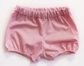Pink Bloomers / Bloomers / Baby Bloomers / Cotton Baby Bloomers / Bubble Shorts