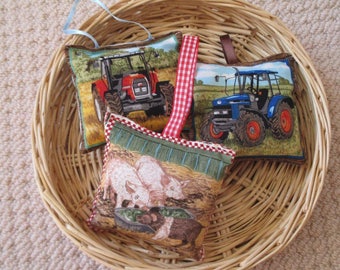 Lavender Sachet Trio - Down on the Farm