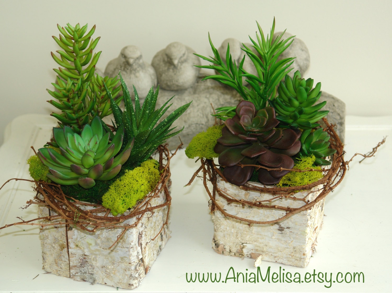 Birch Bark Vases Wood Boxes Square Flower Pot Centerpieces Birch Bark Vases Wood Boxes Square Flower Pot Centerpieces