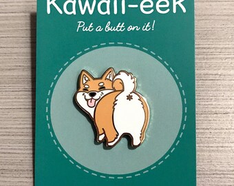 Shiba Inu Dog Hard Enamel Pin