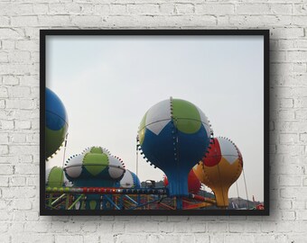 County fair fine art photography print, carnival photography, nursery art, art print, matte print (fair 05)