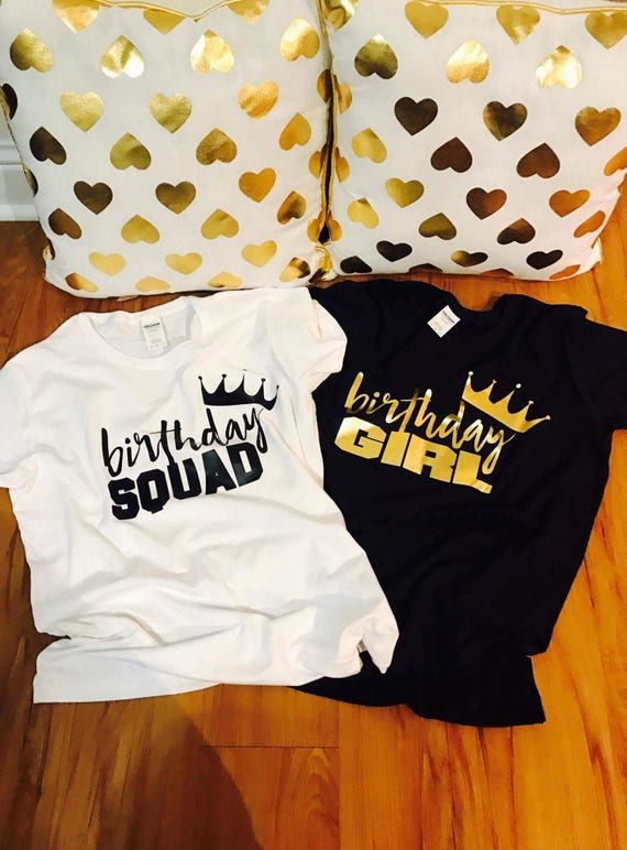 Birthday squad shirts birthday squad tshirts birthday shirt