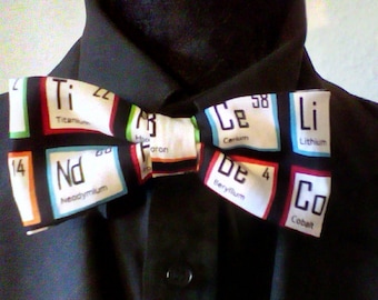Men's Periodic Table Bowtie