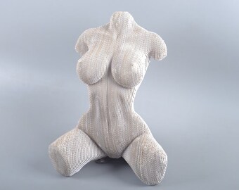 Woman Torso 2 - DIY Cardboard Craft