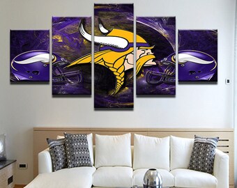 Vikings wall art | Etsy