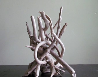 Driftwood Sculpture, Driftwood Table Centerpiece, Driftwood Table Sculpture, Wood Sculpture, Driftwood Art, Driftwood Beach Decor, Wedding