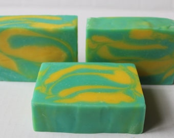 Cedarwood Sage Men's Soap / All Natural Cold Process Vegan Soap