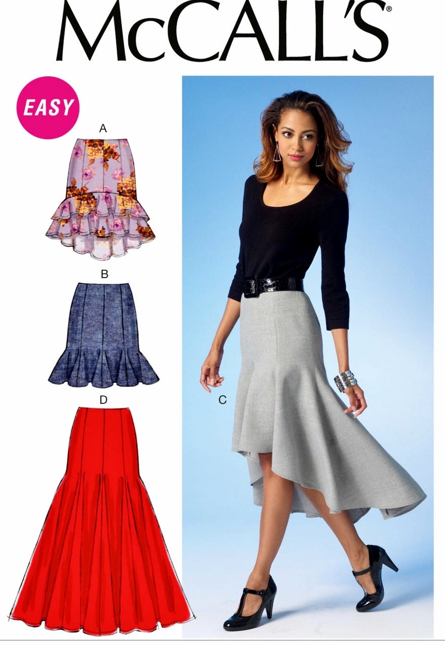 formal high low skirt pattern